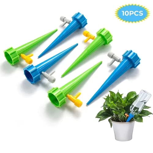 Automatic Self Watering System Plant Water Drip Irrigation Garden Tool, Pack Of 10 Pcs