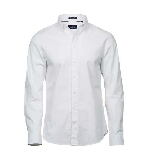 Dnz Men Shirt With Oxford Fabric Mc12Fe White