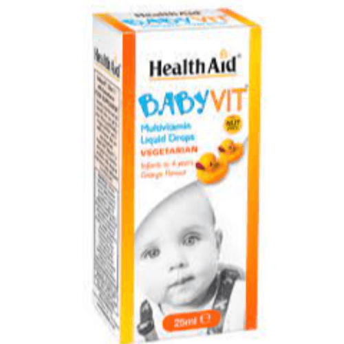 Health Aid Babyvit Multivitamin Liquid Drop 25 Ml