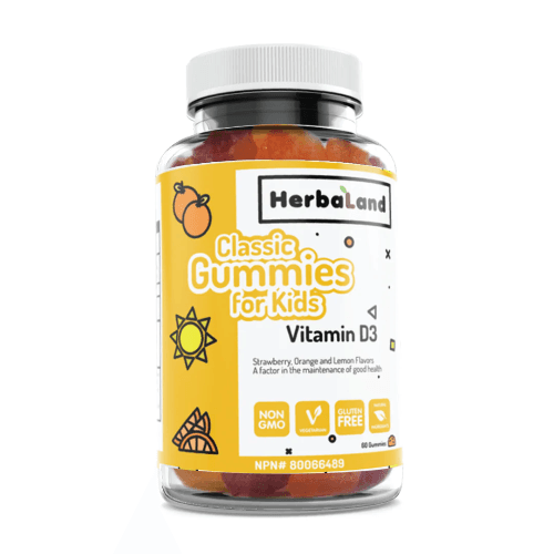 Herbaland Gummy Kids Vitamin D3 60S