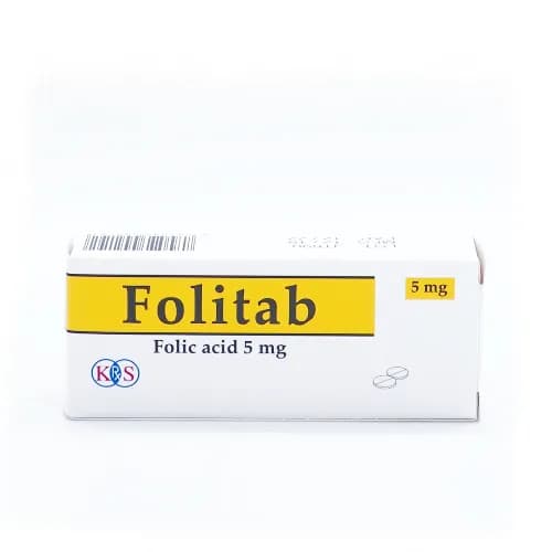 Folitab 5Mg 20Tablet