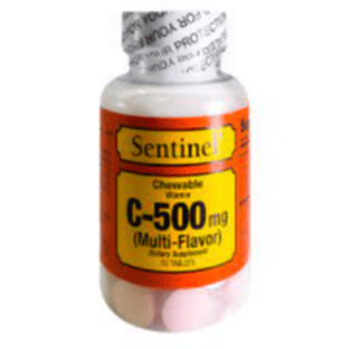 Sentinel Chewable  Vitamin C 500 Multiflavor Tab 5