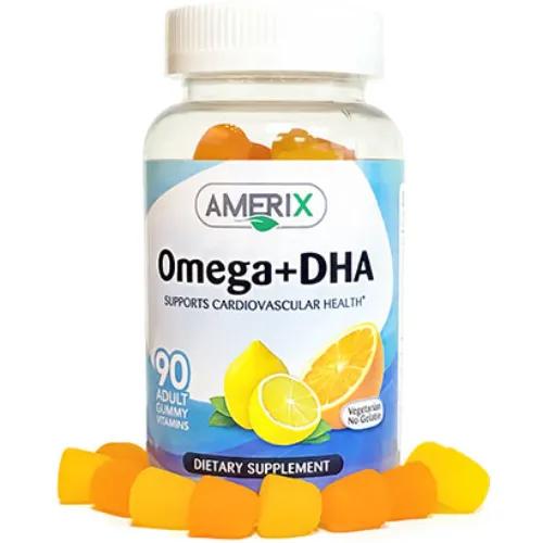 Amerix Omega +Dha Gummies 90'S