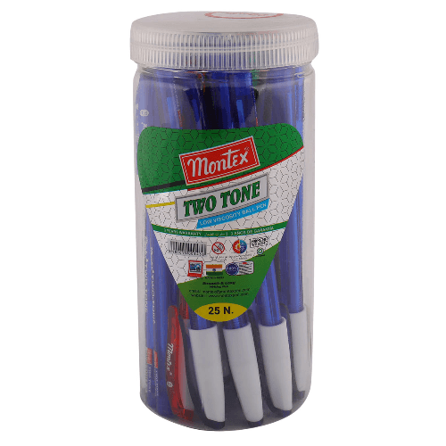 Montex Two Tone Low Viscosity Ball Pen Jar