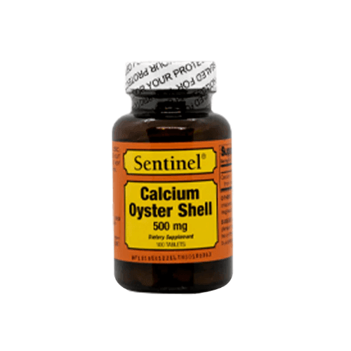 Sentinel Calcium 500 Mg Wt Vit D Oyster Tab 100 S