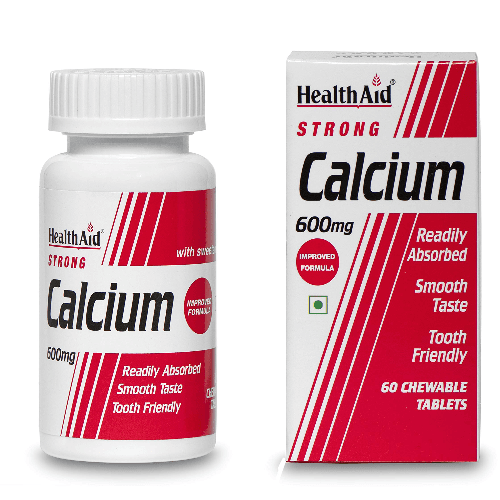 Health Aid Strong Calcium 600 Mg Tab 60 S