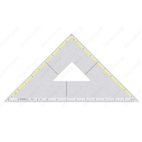 Set Square Graphic - 45° - 30cm / 12"