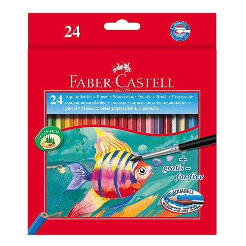 Faber Castell Color Pencil 24 Pieces Set