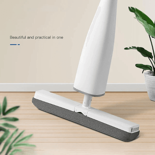 Automatic Self-Wringing Free Hand 180° Rotating Flat Mop