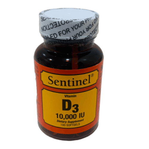 Sentinel Vitamin D 3 10000 Cap 100 S