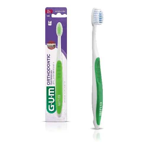 Gum 124 Orthodontic Toothbrush