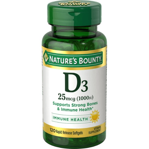 Nature'S Bounty Vitamin D3 25Mcg -120'S