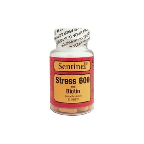 Sentinel Stress 600 With Biotin 60 Tablets