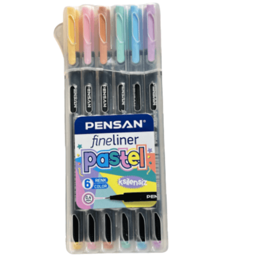 Fineliner Pensan (6/Pkt)