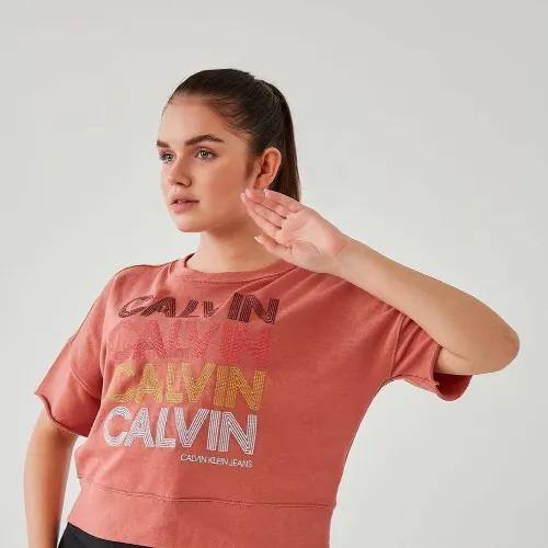 Calvin Klein T-Shirt In Pink