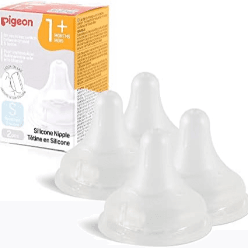 Pigeon Silicone Nipple S-Type (Medium) B3Pc/