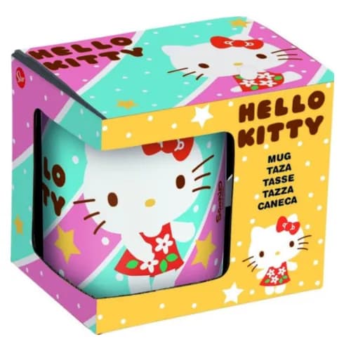 Stor Ceramic Mug 11 Oz In Gift Box Hello Kitty Poema 325Ml