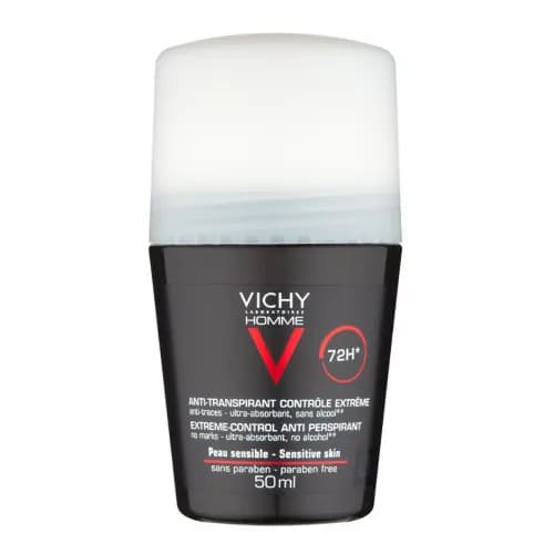 Vichy Deo Extreme Control Rool On Men 72 H 50 Ml