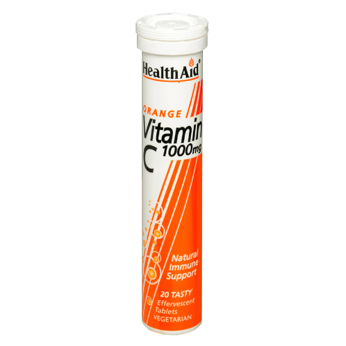 Healthaid Orange Vitamin C 1000Mg Effervescent 20 Tablets