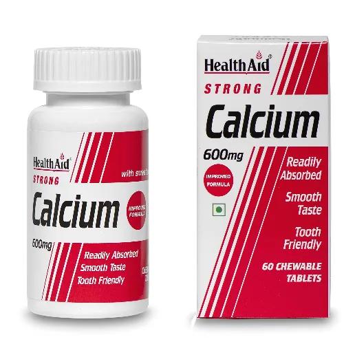 Healthaid Strong Calcium 600Mg 60 Tablets