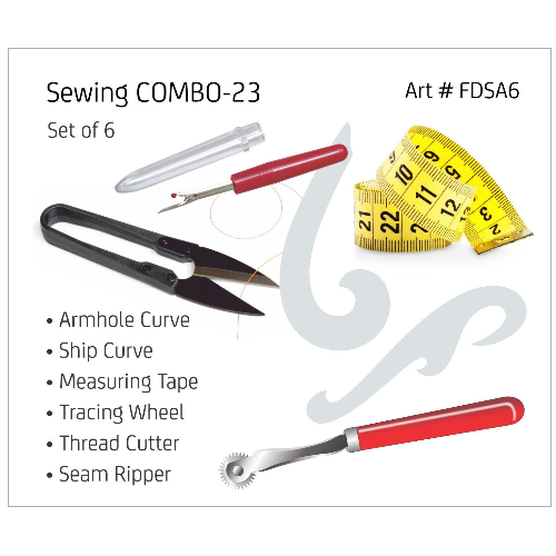 Sewing Combo - 23 - Set Of 6