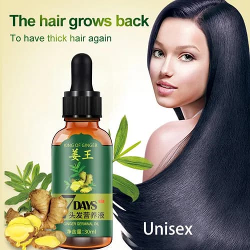 King Of Ginger 7 Days Ginger Germinal Oil Hair Tonic Growth Essence Anti-Fall Hair Treatment Care