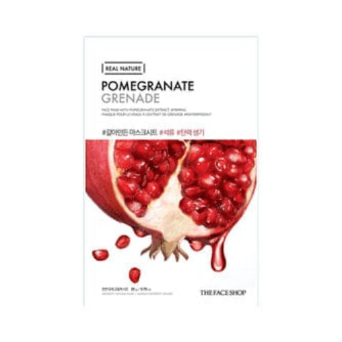 Pomegranate Grenade Face Mask