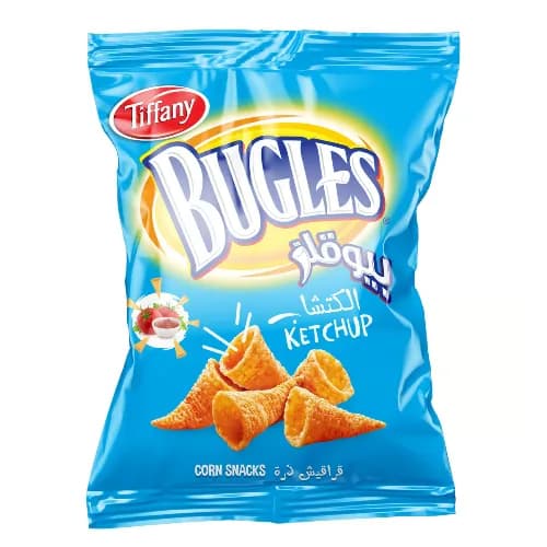 Tiffany Bugles Ketchup Corn Snacks 75 G