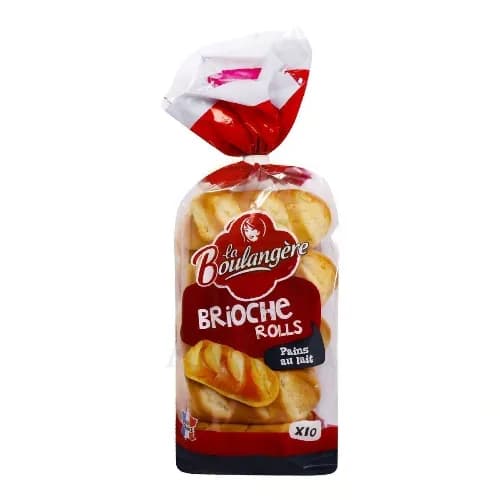 La Boulangere Brioche Rolls X10 350g