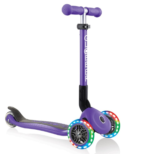 Globber Junior Foldable Lights Violet - 920068