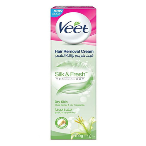 Veet Hair Removal Cream Aloe Vera Dry Skin 100ml