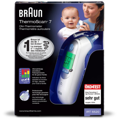 Braun Ear Thermometer Age Precision