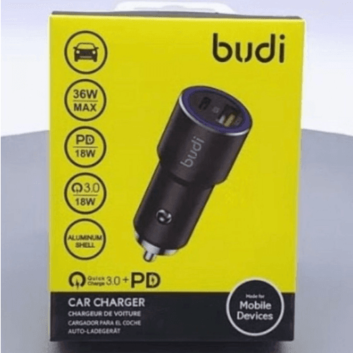 Budi Quick Charger 3.0 Pd Car Adaptor