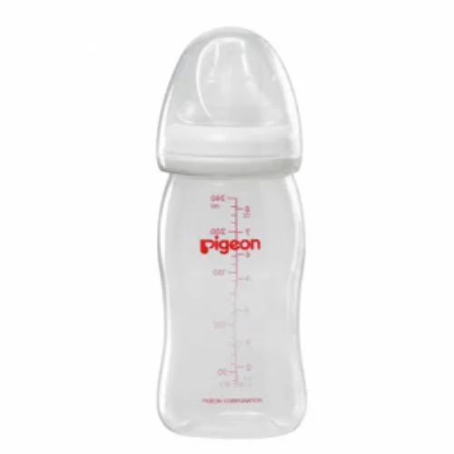 pigeon soft touch plastic bottle 3+m 240 ml