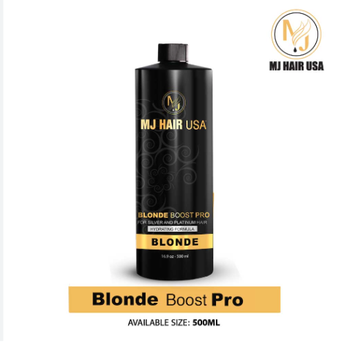 Mj Blonde Boost Pro For Silver & Plat Hair Hyd For Sulp & Par Free 500Ml