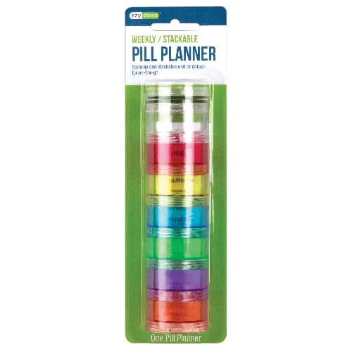 Ed Weekly / Stackable Pill Planner