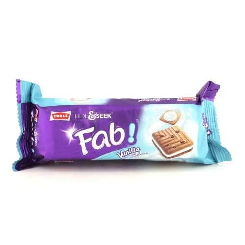 Parle Hide N Seek Fab Vanilla 75 G