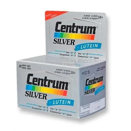 Centrum Silver With 09.16 Lutein 30's