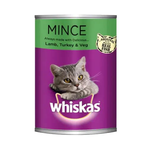 Whiskas Tasty Mince Lamb & Turkey 400 G