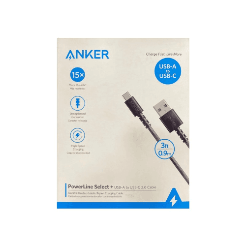 Anker Power Line Select Usb-A To Usb-C 2.0 Cable 0.9 M