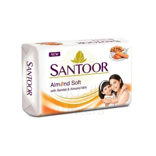 Santoor Soap White 125 Gm