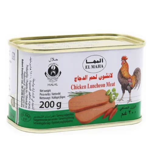 El Maha Chicken Luncheon Meat 200 G