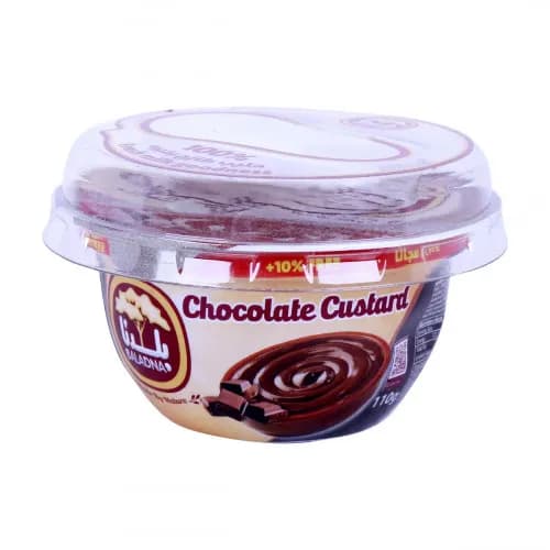 Baladna Custard Chocolate Dessert, 110G