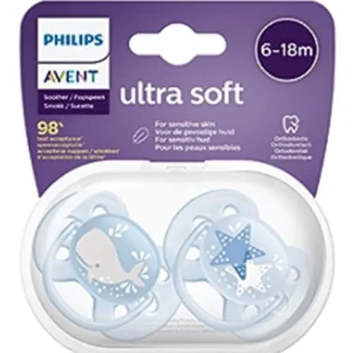 Avent Sthr Sil Soft 6-18M Girl Scf223/03