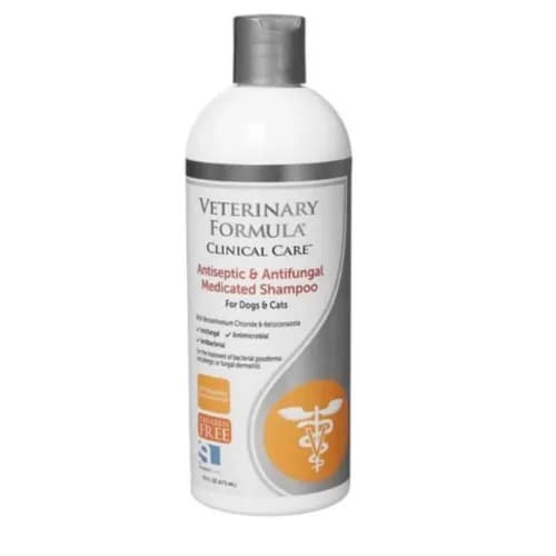 Antiseptic & Antifungal Medicated Shampoo, For Dogs And Cats.