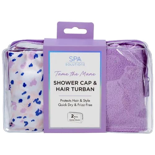 Cala Shower Cap & Turban Set 69257