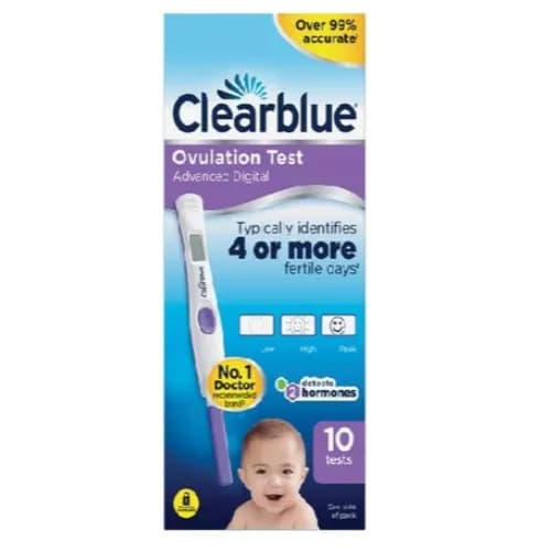 Clearblue Advance Digital Ovulation Test 10's