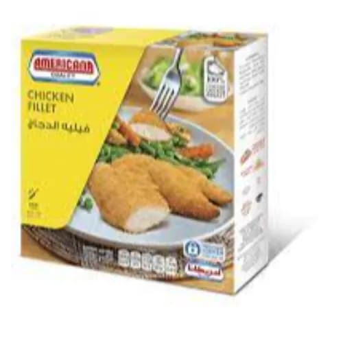 Americana Zingz Hot And Crunchy Frozen Chicken Fillets 420G