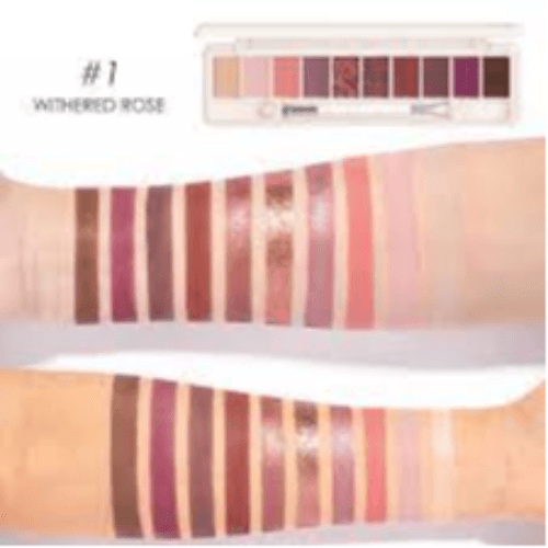 Focallure Fa158 Staymax 10 Color Eyeshadow Palette (1)