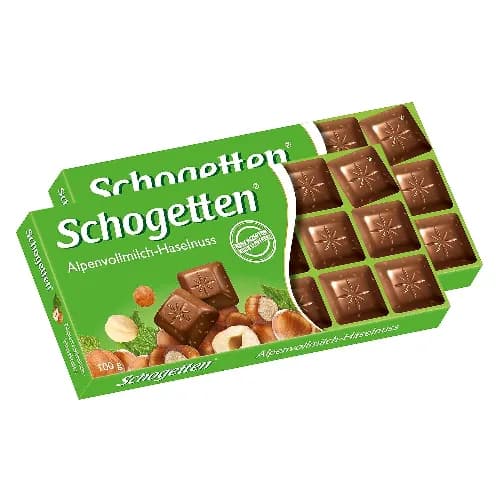 Schogetten Choco Alpine Milk Hazenut 100 G